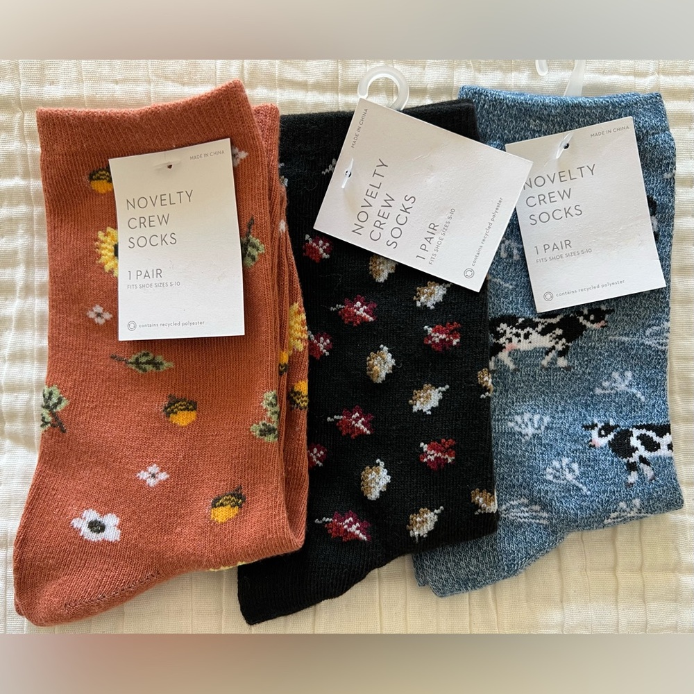 NWT Crew Socks